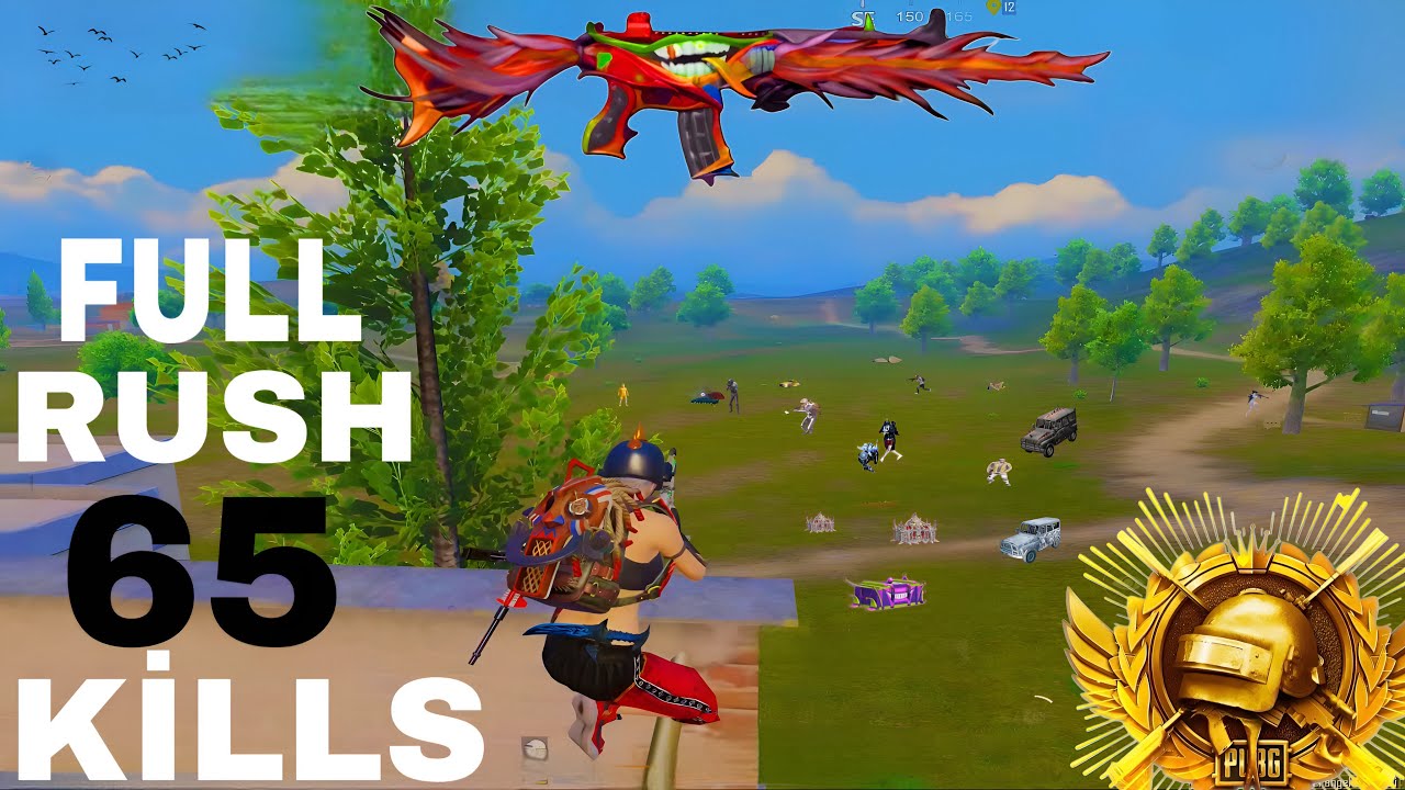 PUBG MOBILE SOLO GAMEPLAY – FULL RUSH STYLE.  🔥😍 SENSİTİVİTY,