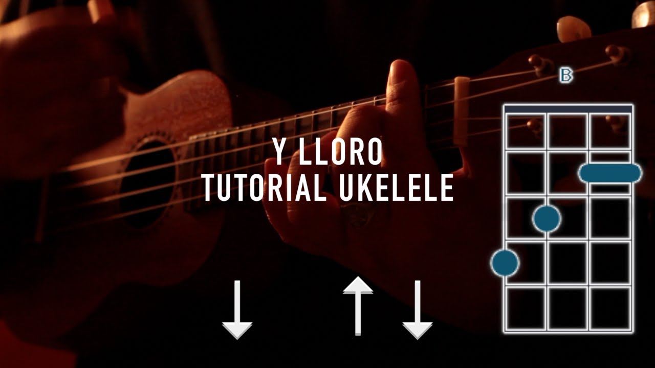 Y Lloro Ukelele Tutorial - Junior H, facilito ❤️
