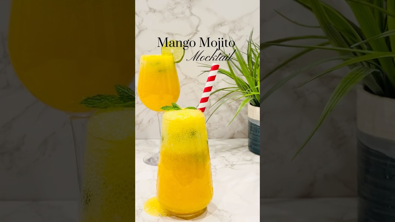 Mango Mojito Mocktail