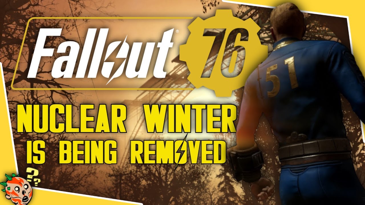FALLOUT 76 - NUCLEAR WINTER IS SHUTTING DOWN