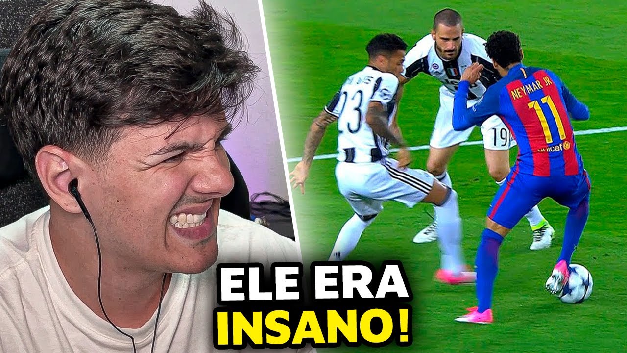 50 DRIBLES INSANOS DO NEYMAR PELO BARCELONA! - wardi REACT!