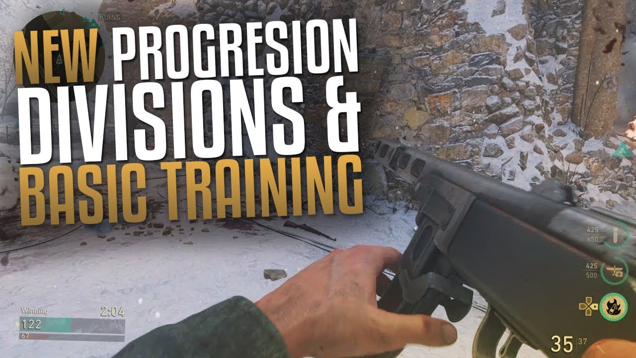 Call of Duty: WW2 Multiplayer Gameplay (NEW PROGRESSION EXPLAINED! DIVISIONS & BASIC TRAINING)