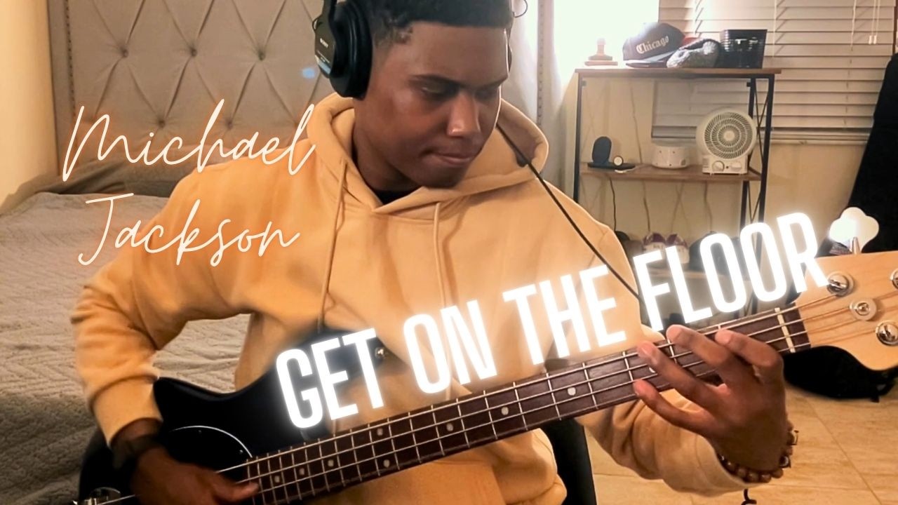 GET ON THE FLOOR - Michael Jackson - BASS COVER