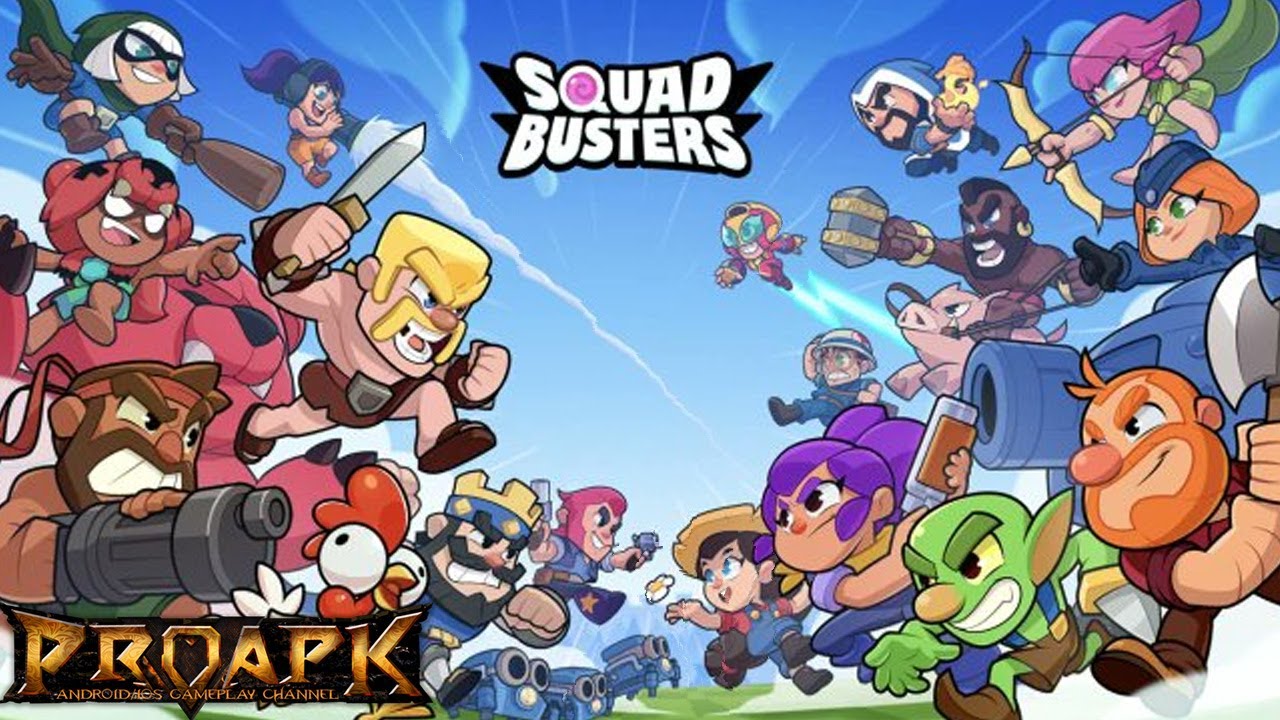 Squad Busters Gameplay Android / iOS (by Supercell)