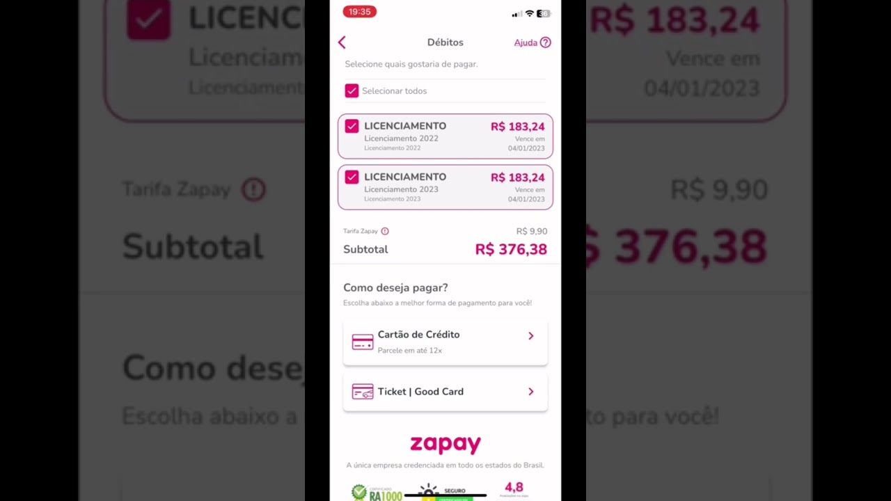 ZAPAY funciona mesmo? Como PAGAR MULTAS IPVA LICENCIAMENTO