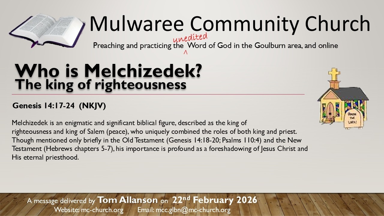 2026 February 22 Tom Allanson 