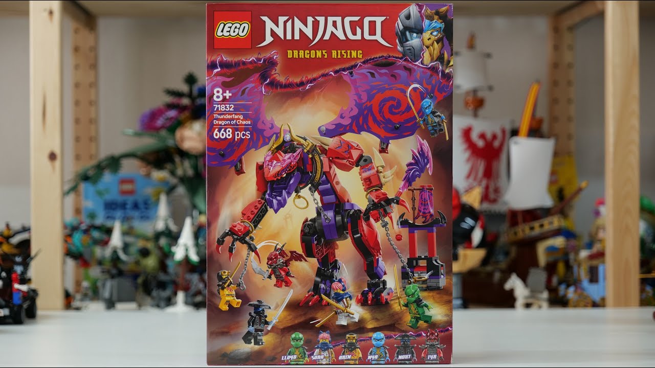 LEGO Ninjago 71832 Thunderfang Dragon of Chaos - LEGO Speed Build Review