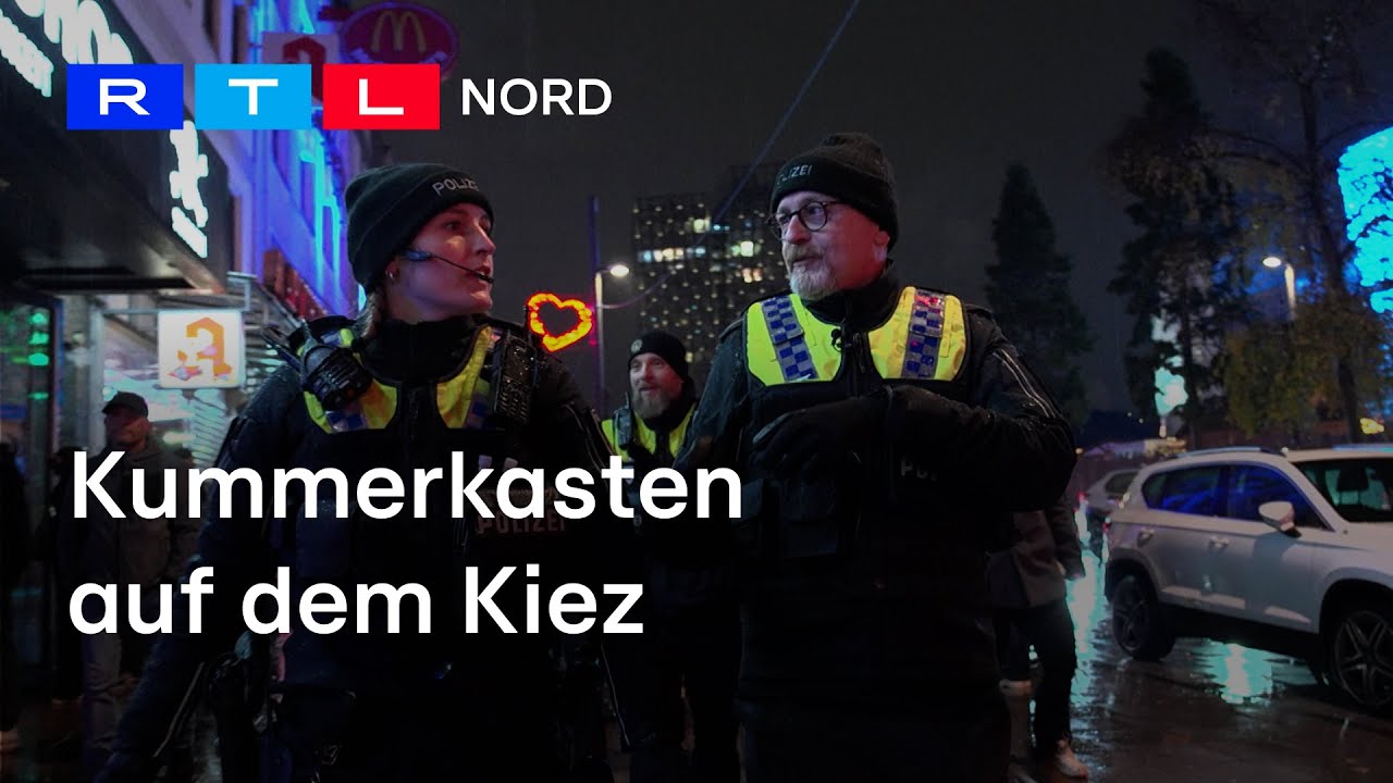 Einsatz auf der Reeperbahn! Er ist der neue Polizei-Seelsorger