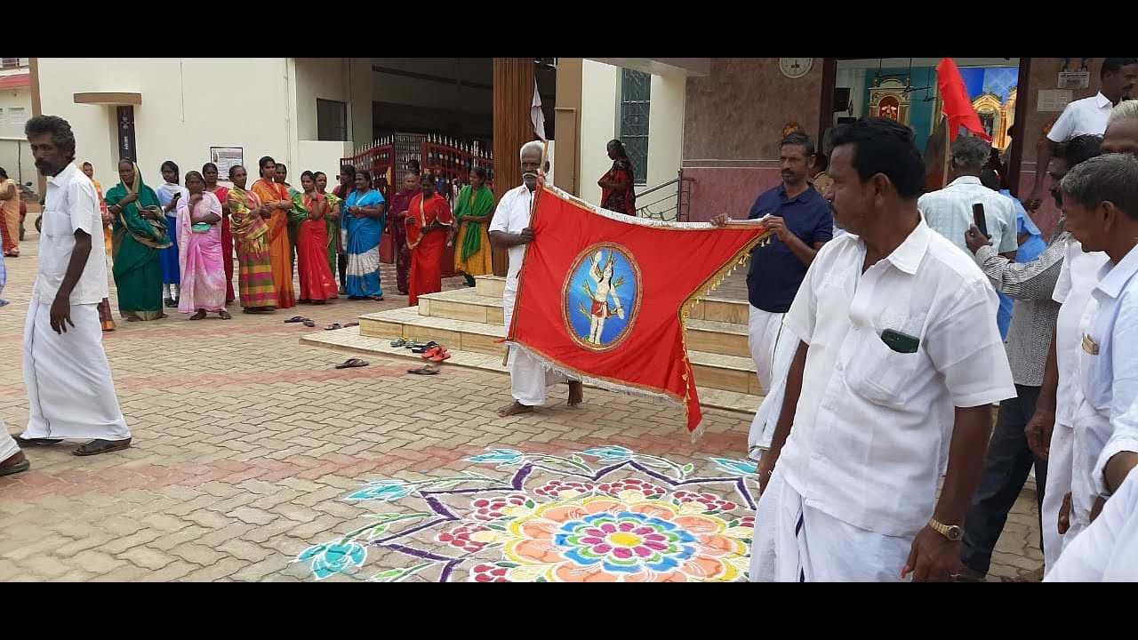 #Tamilchristians#Vallayampatti , St.Sebasthiyar Church Flag Hoisting_ 2021|புனித செபஸ்தியார்