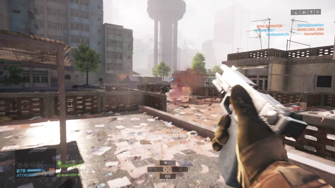 Battlefield 4 G18 kills