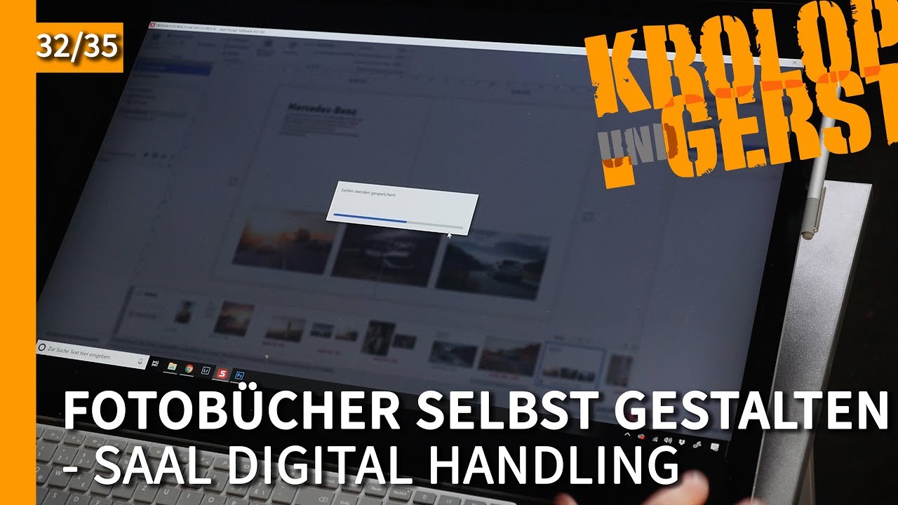 Saal Digital Handling - 32 - Fotobuch gestalten 📷 Krolop&Gerst