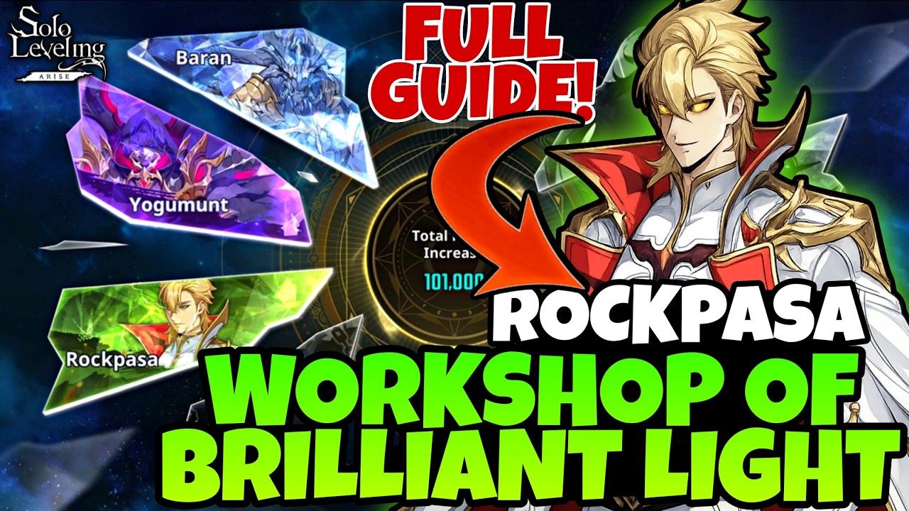 ROCKPASA DESTROYED! FULL WORKSHOP GUIDE (NORMAL MODE)! [SOLO LEVELING: ARISE]
