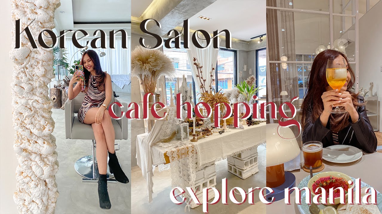 AESTHETIC NEW KOREAN SALON! Cafe Hopping & Exploring Manila Series! [Zoey's Lab Salon, The Alley]