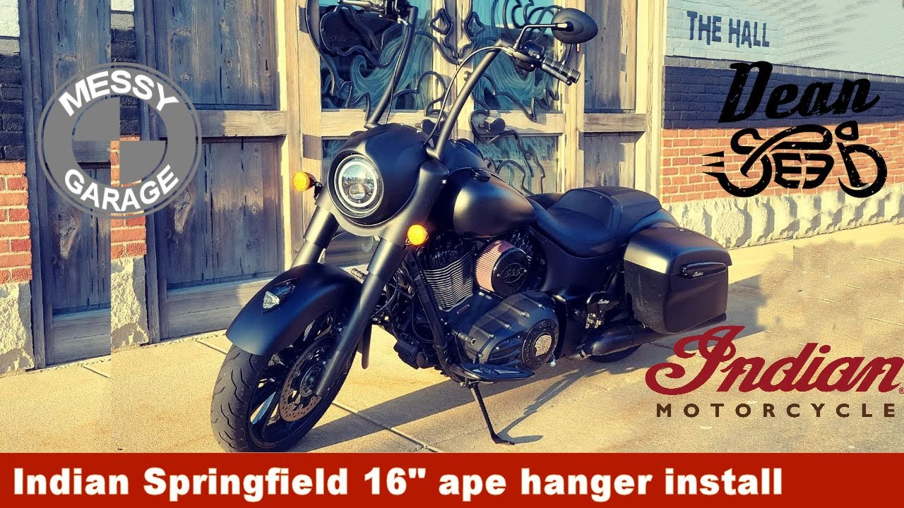 Indian Springfield Dark Horse Modifications - 16