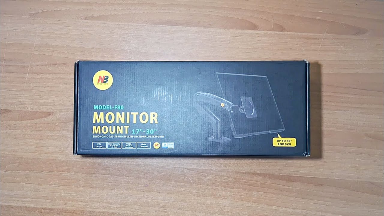 North Bayou F80 Unboxing | The BEST Budget Monitor Arm?