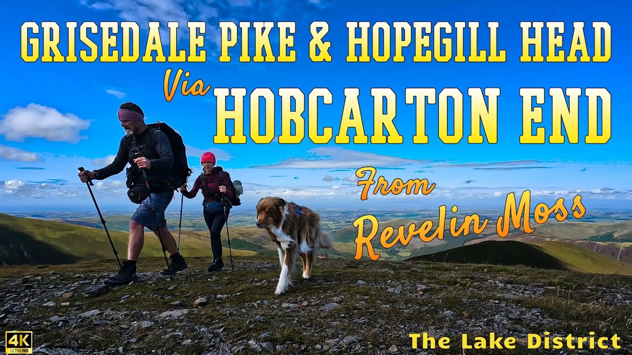 Grisedale Pike & Hopegill Head via Hobcarton End from Revelin Moss (The Lake District)