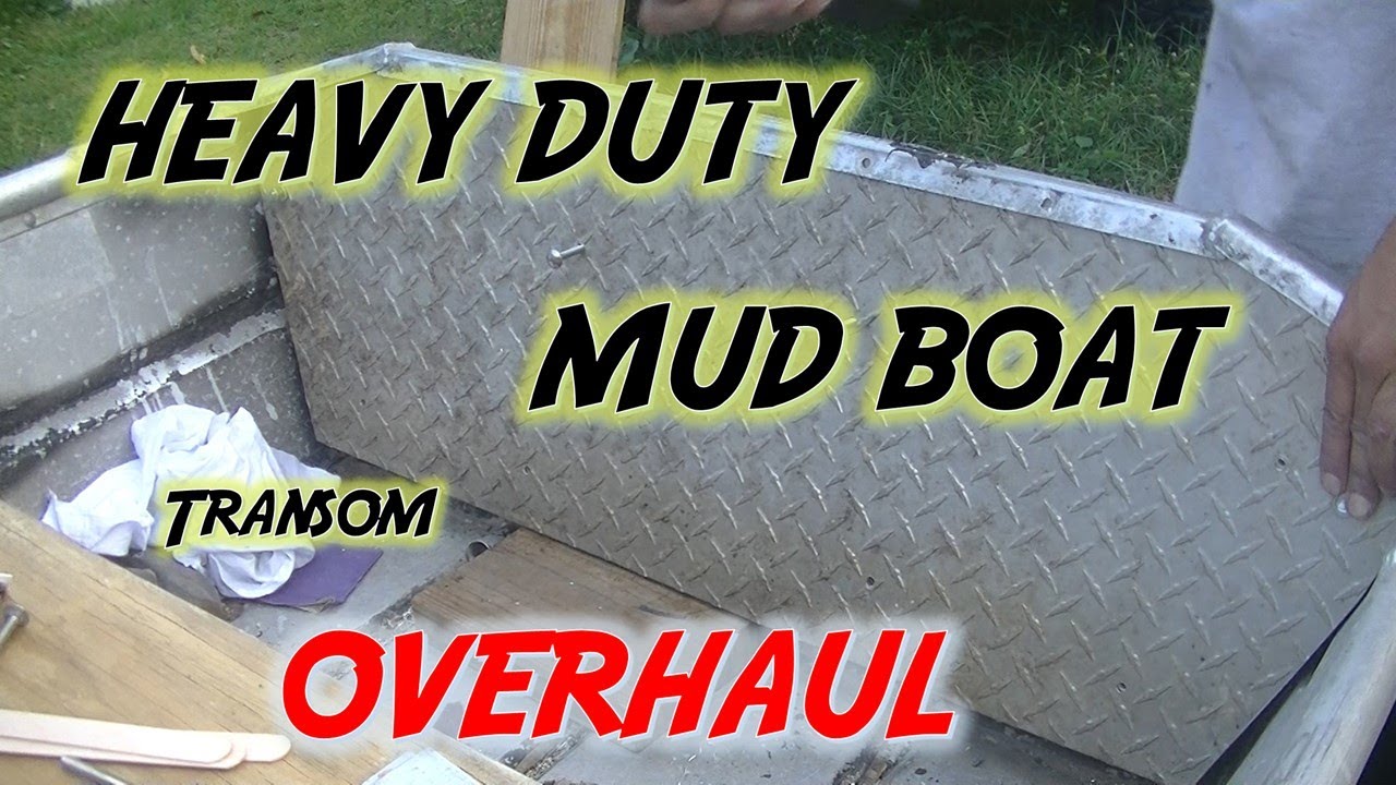 Jon Boat 1232 heavy duty transom upgrade rebuild Mud Boat DIY Project Part 2 (Swamp N Stomp ep. #50)