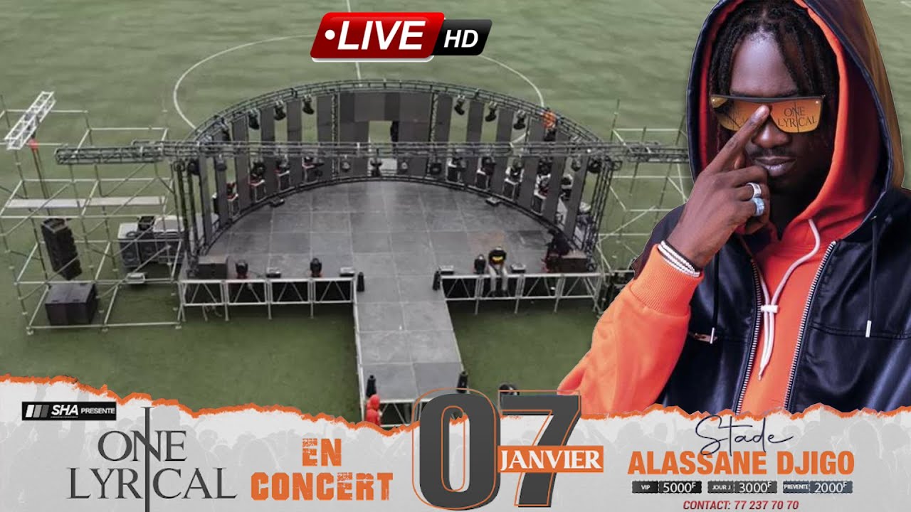 ONE LYRICAL spécial CONCERT STADE ALASSANE DJIGO