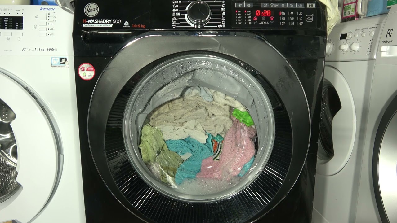 Rinses and interm. spins / Hoover H-Wash & Dry 500 14kg washer dryer