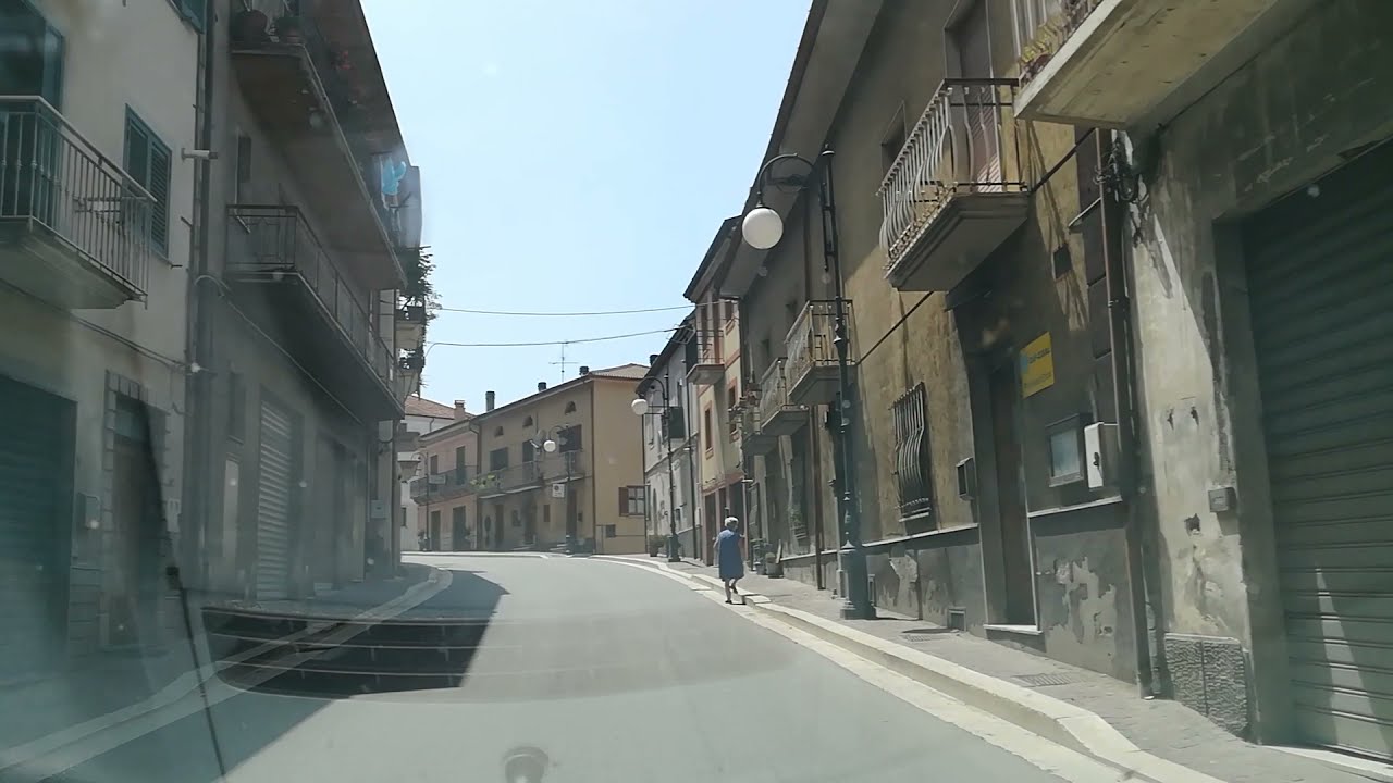 Brienza's urban roads