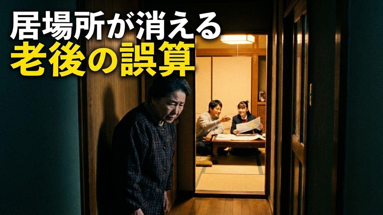 74歳、孫の宣告で居場所を失う。尽くした果ての残酷な末路