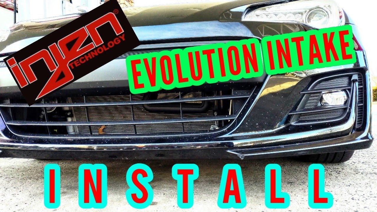 INJEN EVOLUTION INTAKE INSTALL!