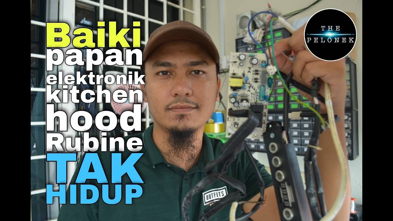 Baiki kitchen hood rubine tak hidup.
