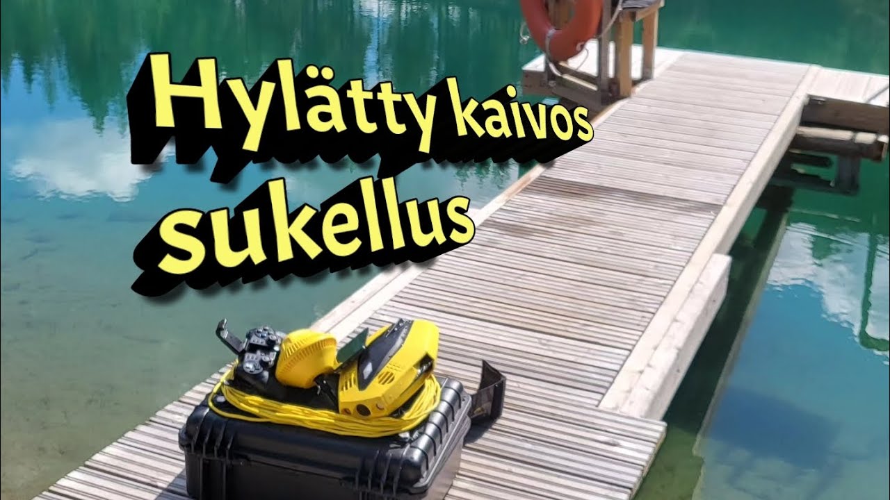 Leveäselän kaivokseen sukellus.