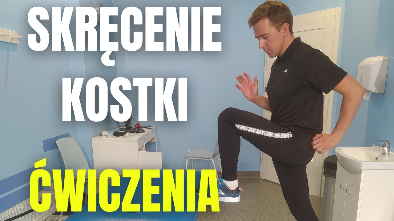 ĆWICZENIA PO SKRĘCENIU STAWU SKOKOWEGO- ĆWICZ W DOMU