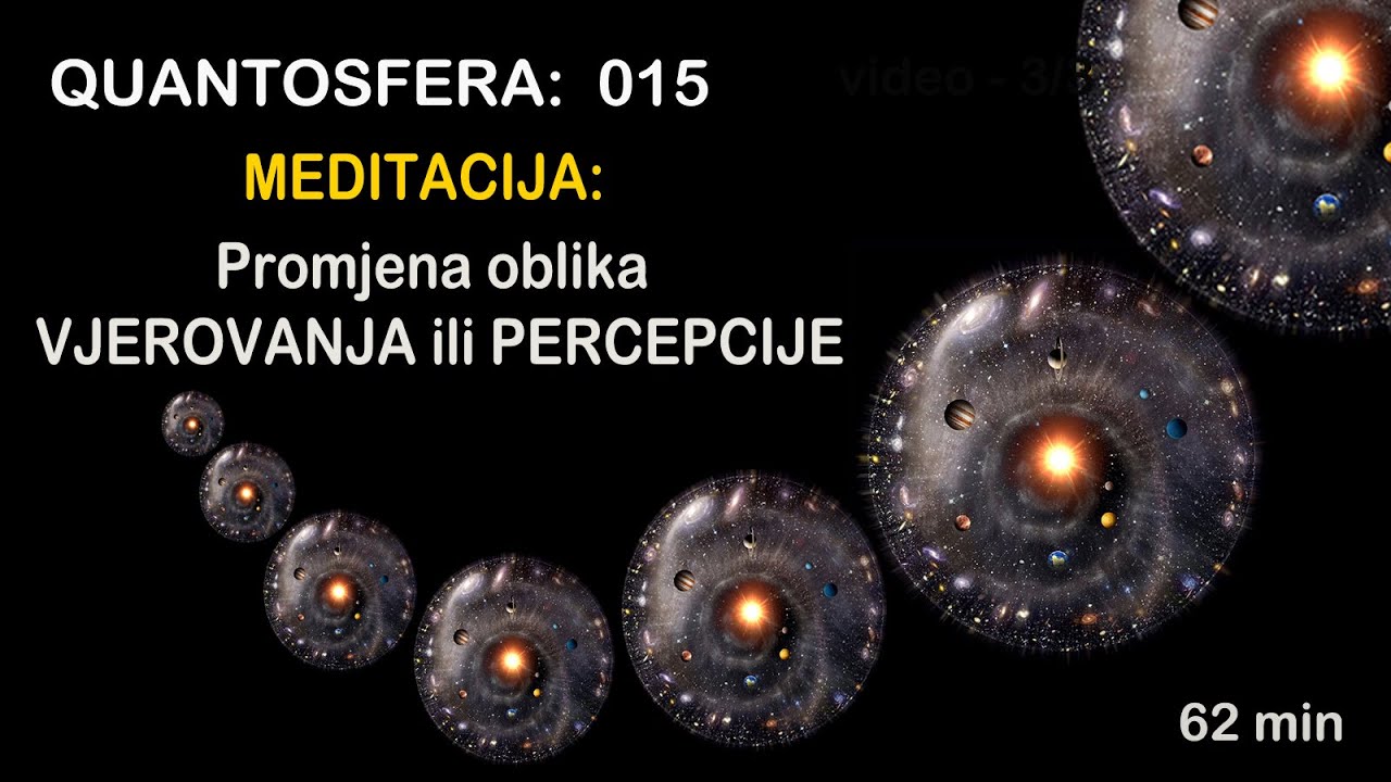 Meditacija - Promjena oblika VJEROVANJA ili PERCEPCIJE