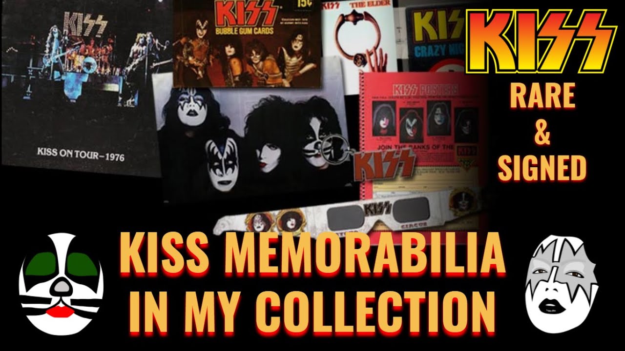 Rare & Signed #1: RARE KISS MEMORABILIA In My COLLECTION