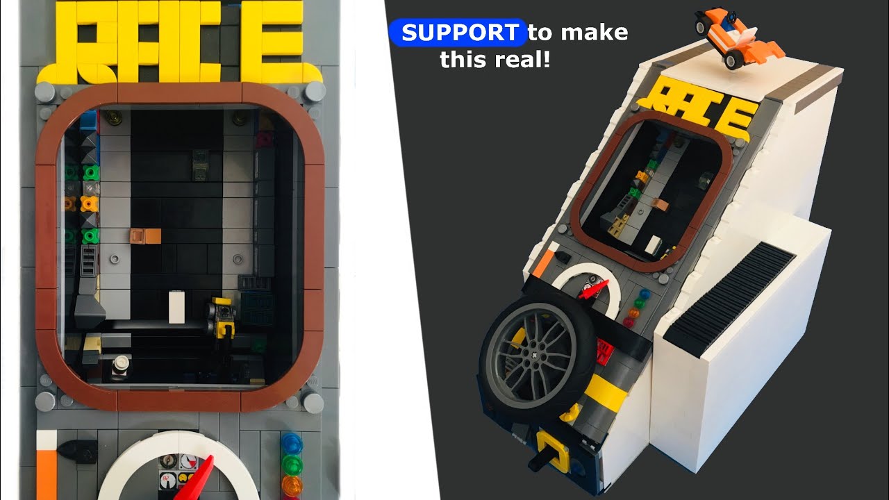 Playable Arcade Game: Race! Lego Ideas Project