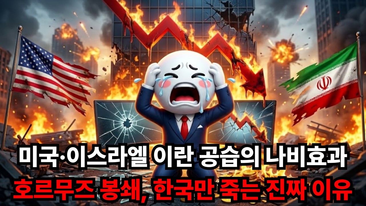 미국 이스라엘의 이란 공습, 호르무즈 해협 봉쇄 시 한국 경제 운명은?