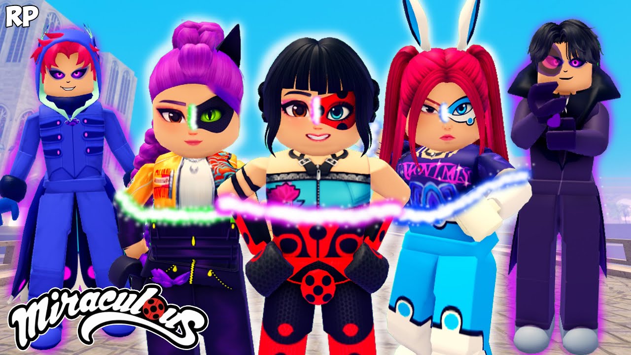 HUNTRIX DEFEAT SAJA BOYS WITH MIRACULOUS (KPop Demon Hunters) NO MIRACULOUS RP - MIRACULOUS ROBLOX!