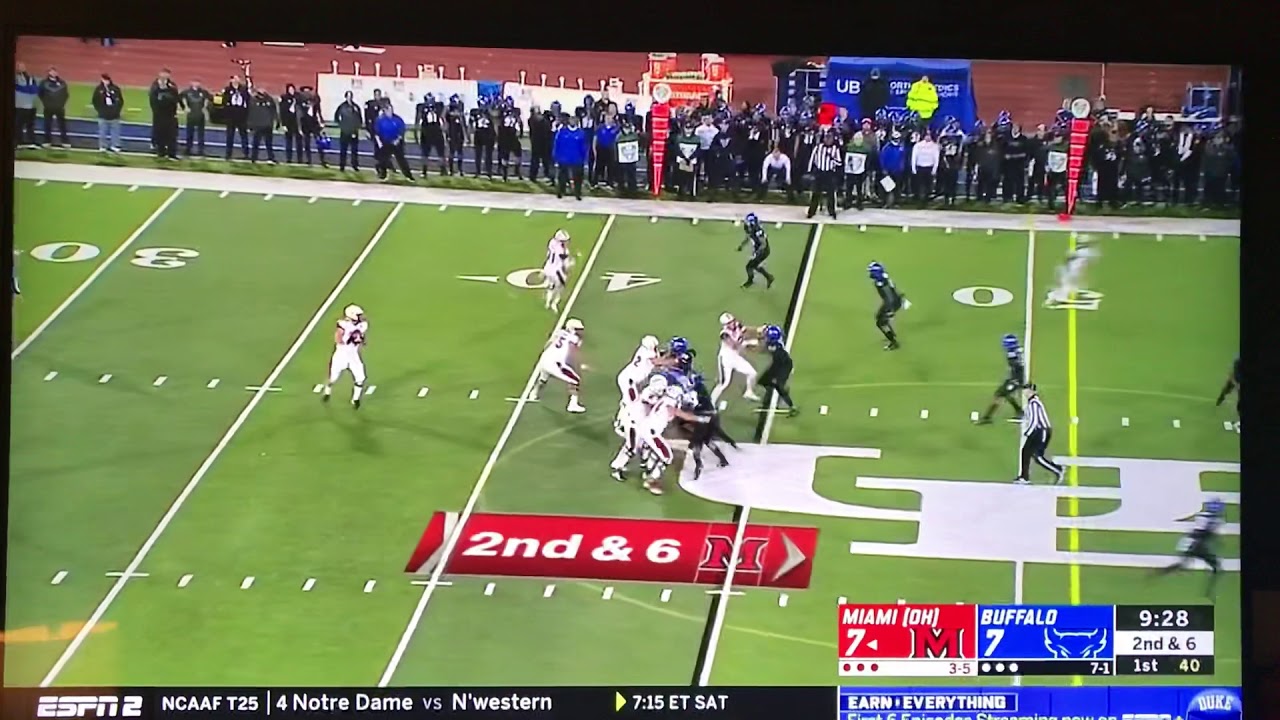 Miami Ohio  Vertical Wheel Play action off jet power read