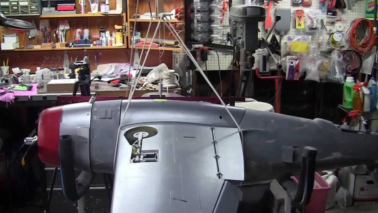 P47 #5, Using Vanessa to Balance the Top Flite Giant Scale Gold Edition P47