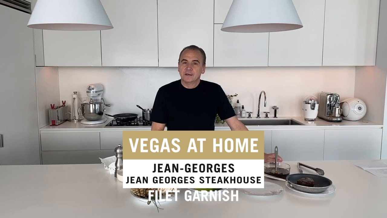 Filet Garnish with Chef Jean-Georges | #TogetheratHome | MGM Resorts