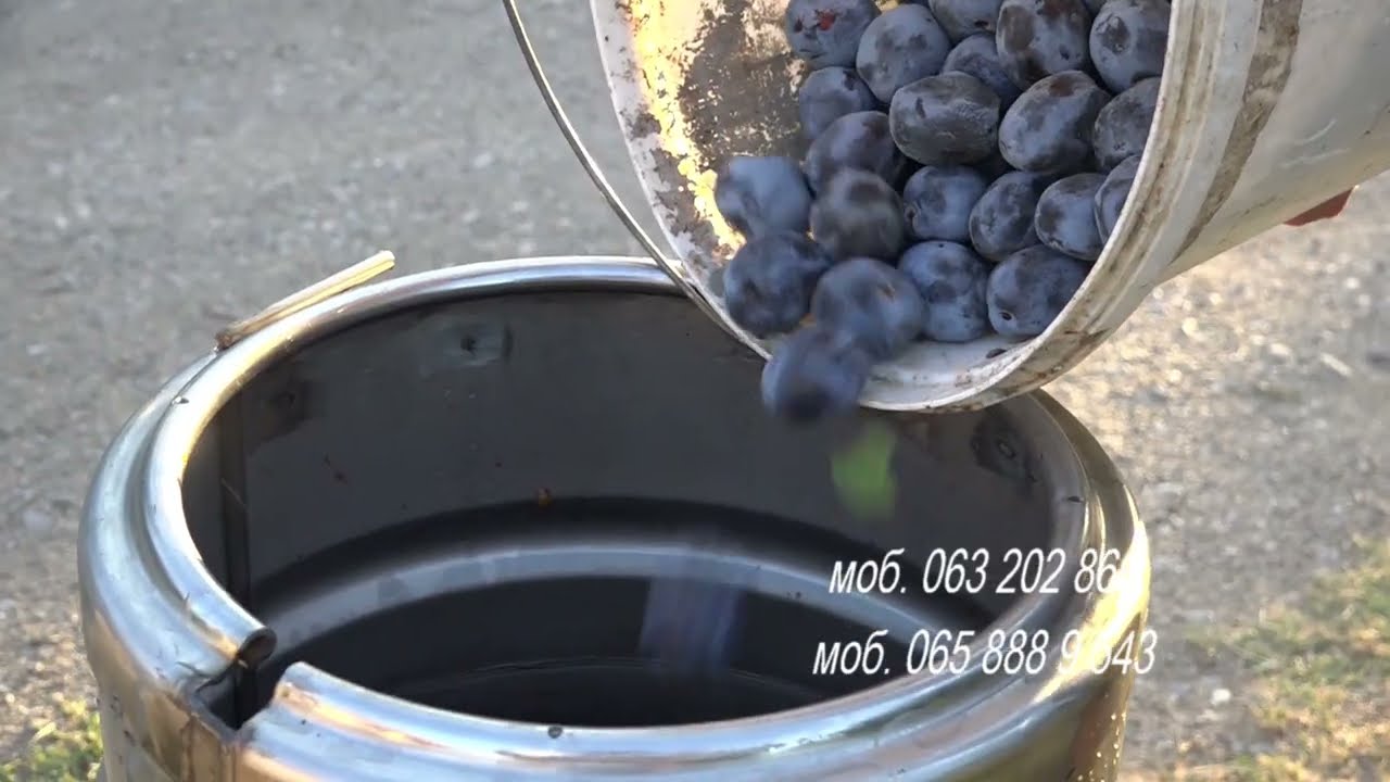 PASIRKA - mašina za odvajanje koštica šljiva, jabuka i kajsija