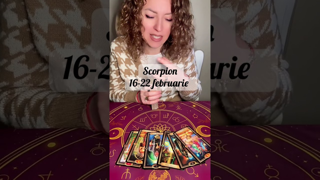 Scorpion♏️ 16-22 februarie #tarot #viral 