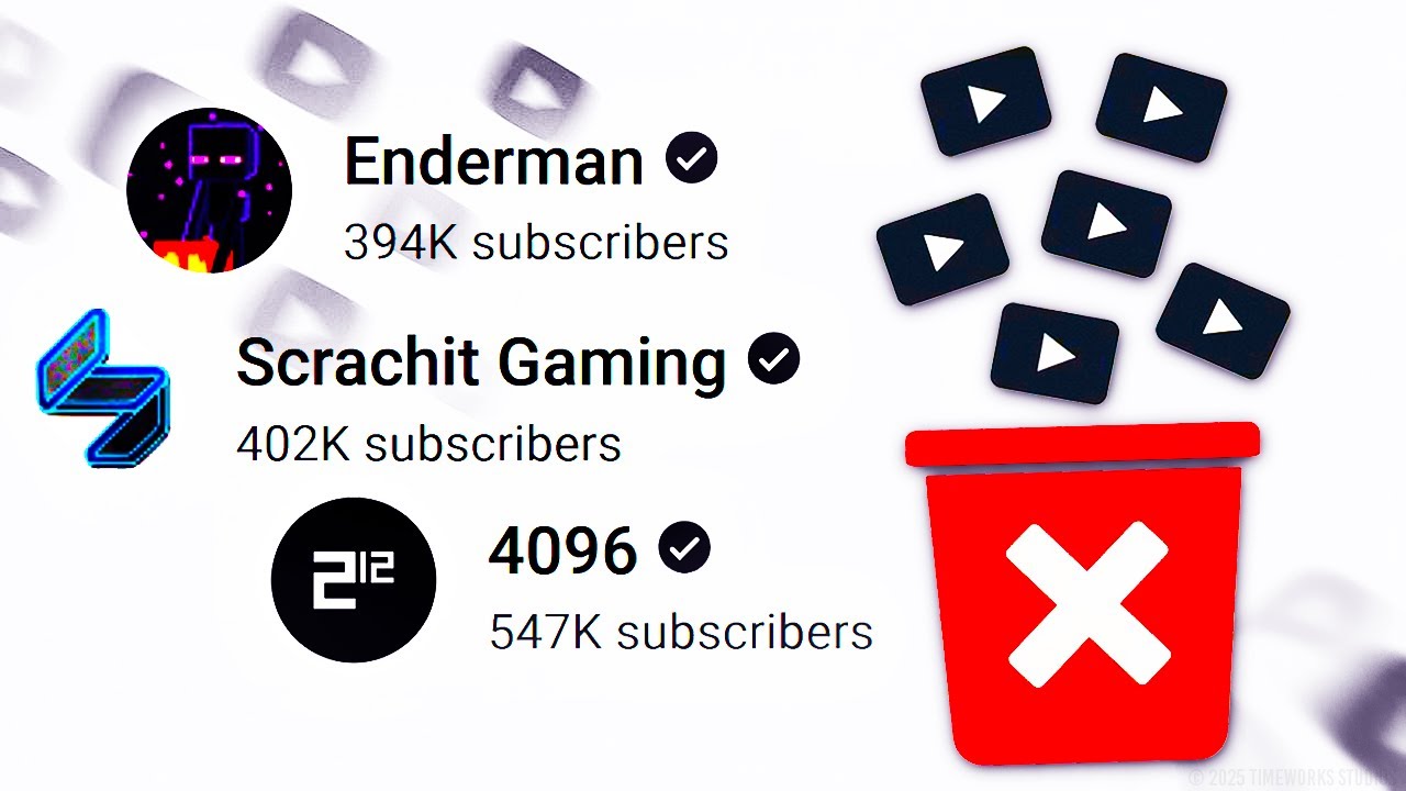 ИИ YouTube МАССОВО УДАЛЯЕТ случайные каналы...
