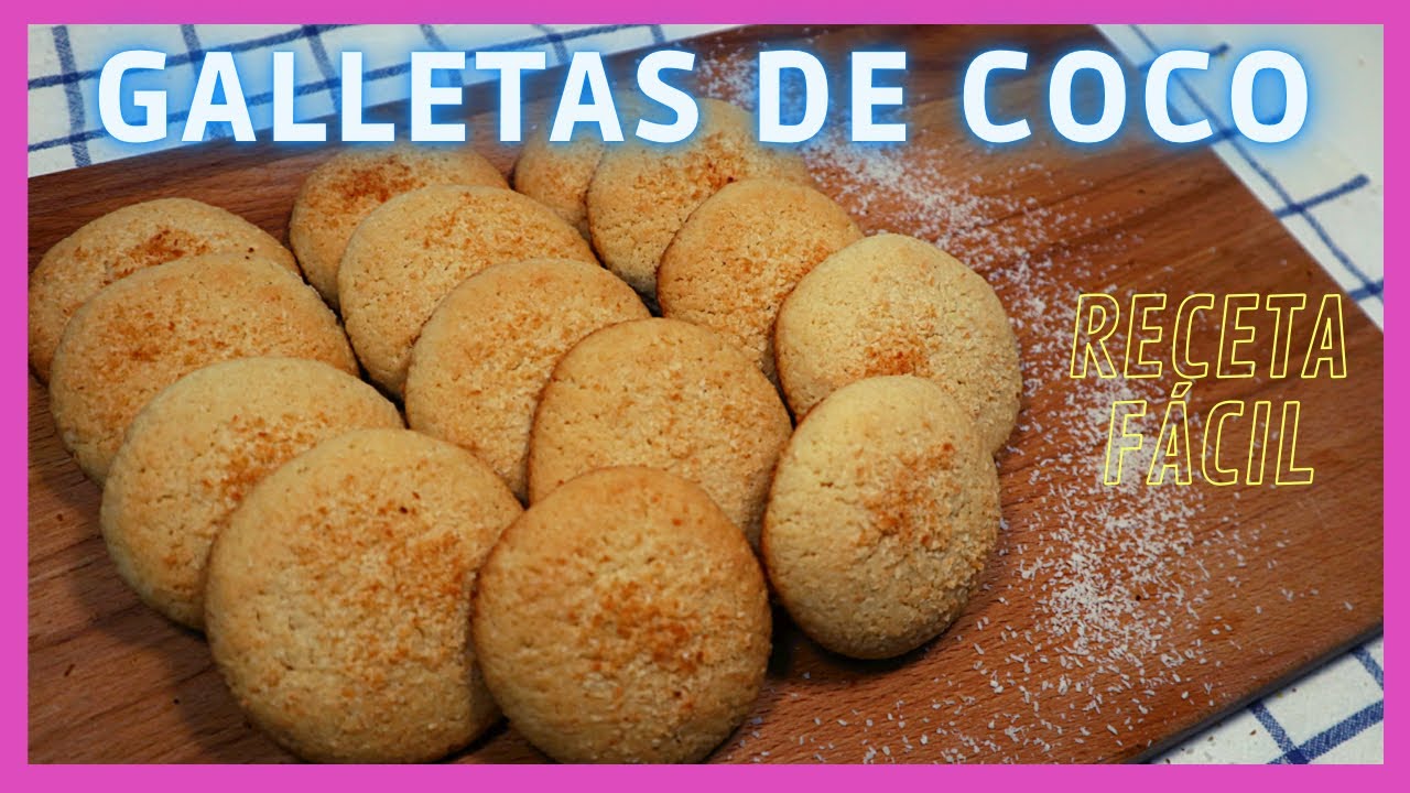 GALLETAS DE COCO 🥥  DELICIOSAS  😁  / RECETAS VENEZOLANAS