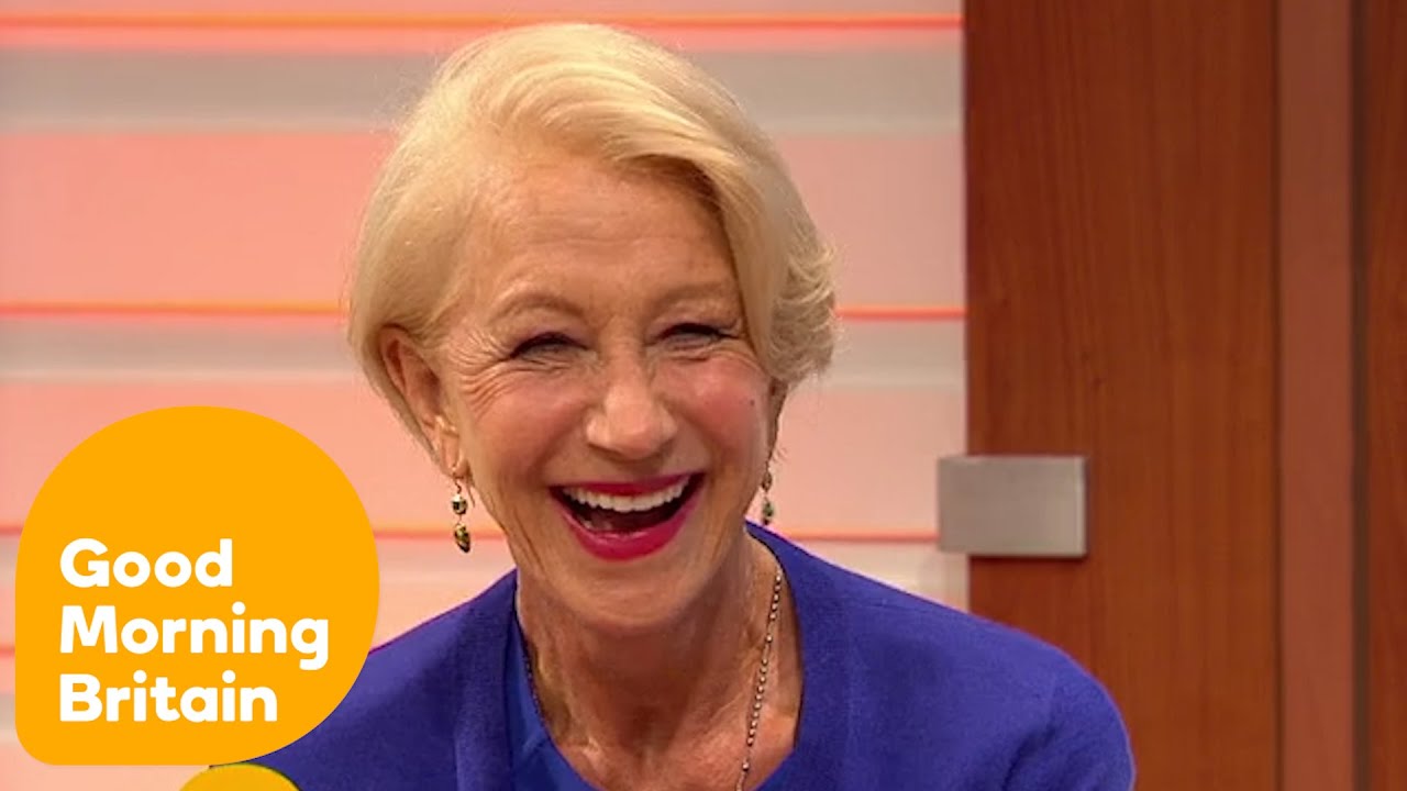 Dame Helen Mirren Gets Annoyed At Ben Shephard For Talking About Her Age | Good Morning Britain
