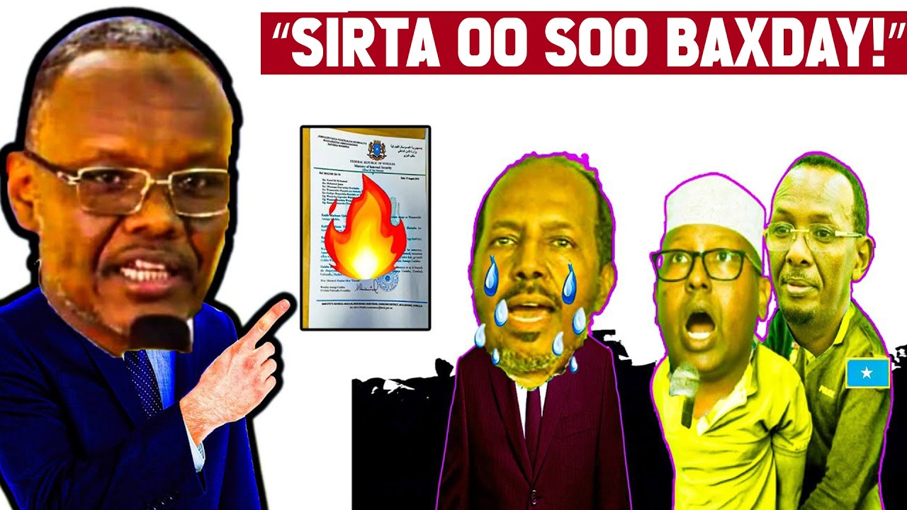 DEG DEG: Lafta Gareen oo shaaciyay war Xasan Sheekh Gilgilay – Fadeexada Villa Somalia, K-Galbeed?
