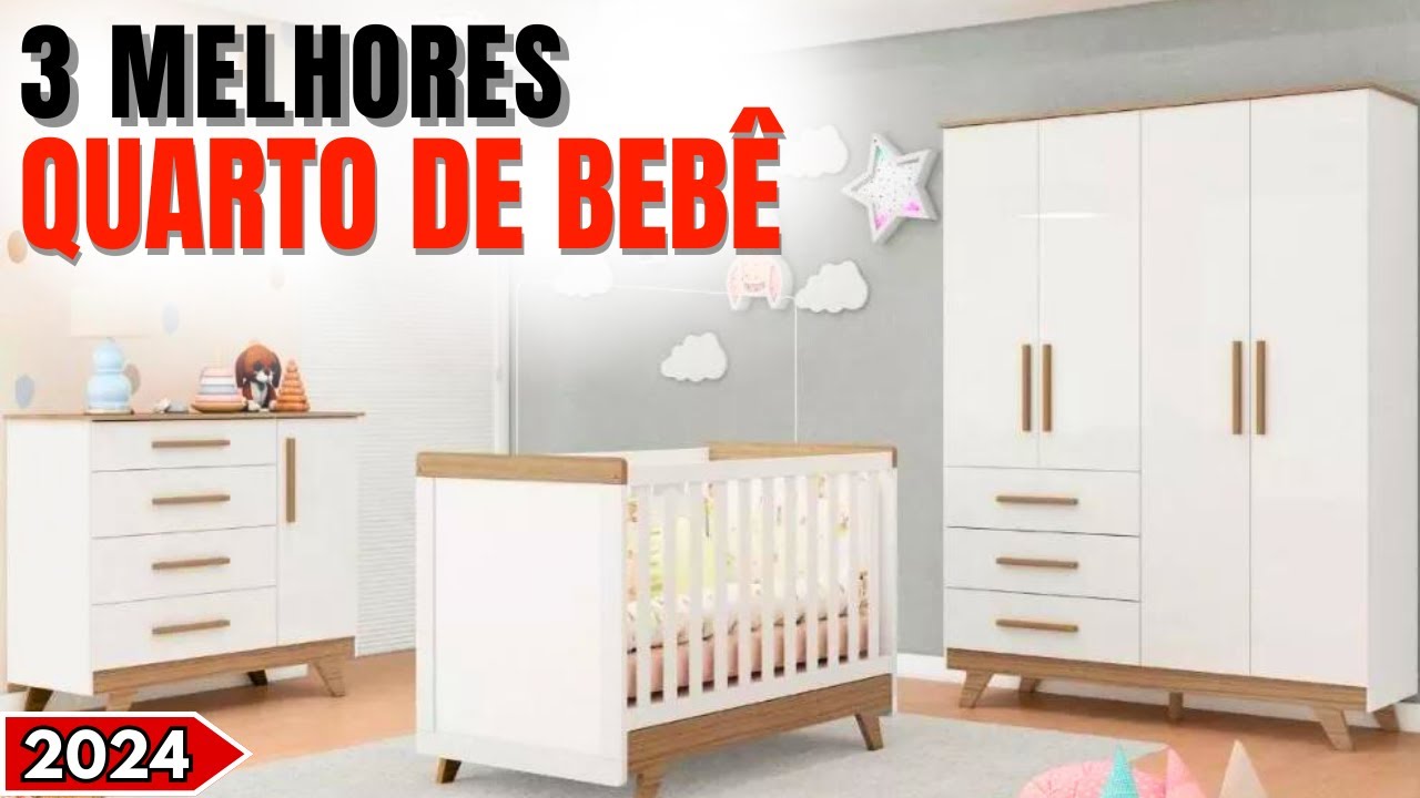 3 Melhores Quarto de Bebê Completo 2024 | Móveis para Quarto de Bebê Completo | Quartinho do bebê