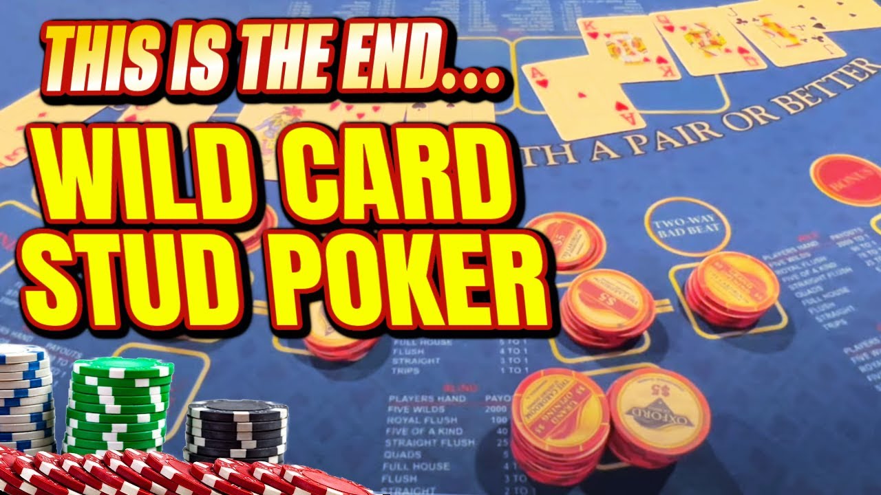 Wild Card Stud Poker with @Pitbull Poker  - Will My Final Day be a Bust?