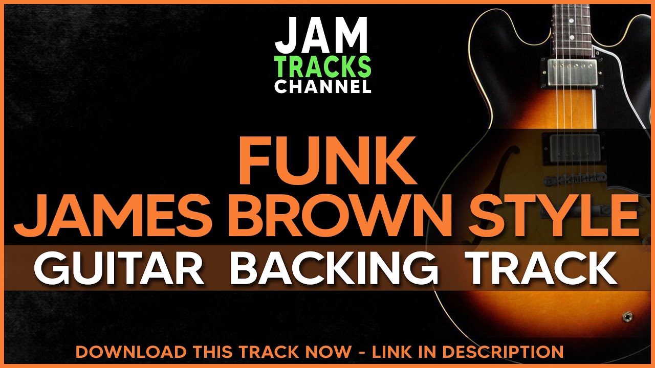 Funk Guitar Backing Track (D7 Mixolydian) - In the Style of James Brown / The JB's