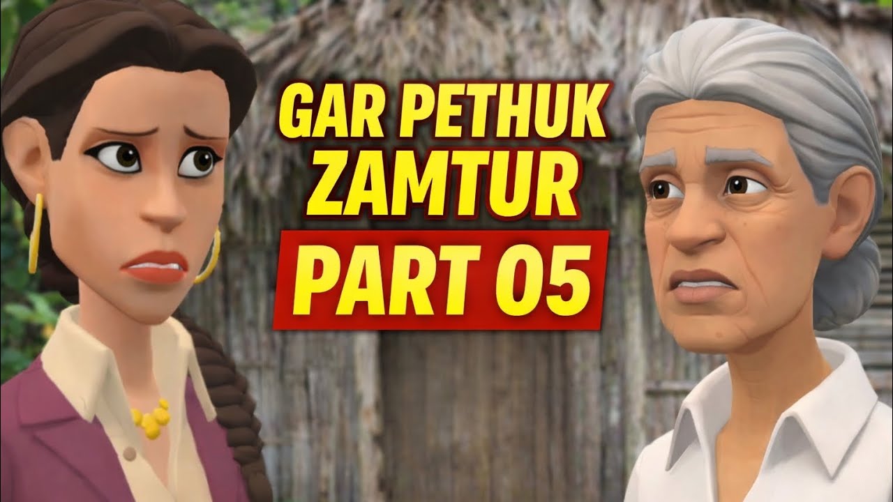 GAR PETHUK ZAMTUR PART 05 KASHMIRI CORTOON DRAMA SAJU DARLING 😭🥺❤️
