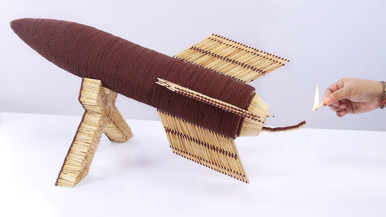 صناعة أشياء رائعة من الكبريت