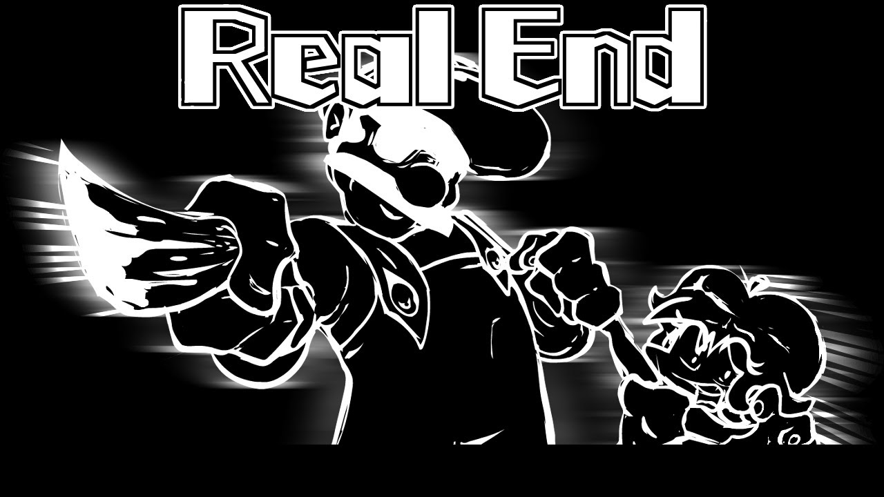 Real End / Real Sleep but Costume Mario sings it! (FNF Cover)