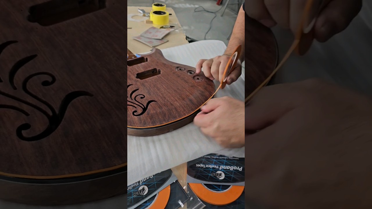 Guitar Building Quick Tips! The Finish 🎶 "The Luthier"by @nickreinermusic